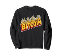 Rétro Bitcoin Crypto Digital Coin Money Money Devise Future Sweatshirt