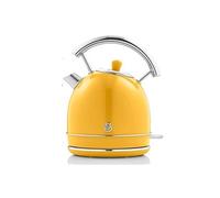 Retro Bouilloire, 1,8 L, Acier Inoxydable sans BPA, Résistance Cachée, sans Fil,, SK14630YELN, 3000, Jaune