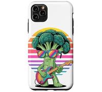 Rétro Brocoli Guitariste Guitare Coque pour iPhone 11 Pro Max