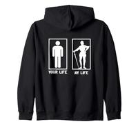 Rétro Buhurt Krieger Motiv Vintage Hobby Buhurt Sweat à Capuche