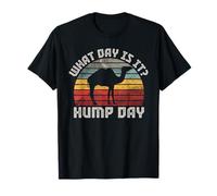 Rétro Camel Lover Dromedary What Day is It Hump Day Vintage T-Shirt