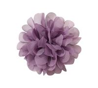 Retro Camellia Flower Brooch Floral Shape Lapel Pin Handmade Chiffon Fabric Breastpin Elegant Ornament for Women Women's Fashion Accessory