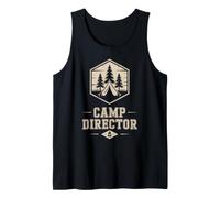 Rétro Camp Directeur Personnel Squad Campers Infirmière Enseignant Vibes Débardeur