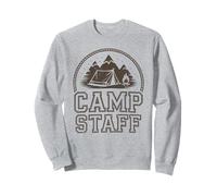 Retro Camp Personnel Directeur Camping Host Counselor Crew Sweatshirt
