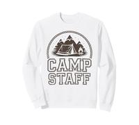 Retro Camp Personnel Directeur Camping Host Counselor Crew Sweatshirt