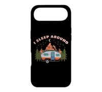 Retro Camping I Sleep Around RV Happy Camper Gift Funny Coque pour iPhone Air