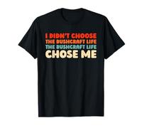 Retro Camping Sauvage Randonnée Vintage Camping De Brousse T-Shirt