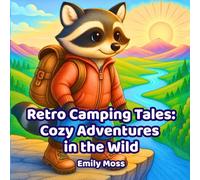 Retro Camping Tales: Cozy Adventures in the Wild: Escape into Nature with Retro Camping Scenes - Cozy Coloring Pages of Cute Animal Adventures for Adults and Teens