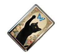 Retro Card Holder - Shielding Wallet, Anti Theft Card Clip | Vintage Distressed Leather Style Multi Functional Protector, Slim Compact Credit Identification Business Storage For Unisex Adults