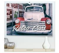 Retro Cars (hochwertiger Premium Wandkalender 2026 DIN A2 quer), Kunstdruck in Hochglanz: Wundervolle Raritäten aus der Autowelt