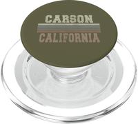 Retro Carson Californie PopSockets PopGrip pour MagSafe