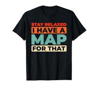 Retro Cartographie Analyse Spatiale - Vintage Technicien Sig T-Shirt