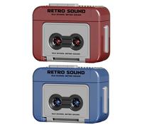 Retro Cassette Audio Keychain, 2 Pièces Porte Clé Stranger Hanging Thing, Bag Phone Charm, Enregistreur De Cassettes Rétro Mini Cassette Clés, Microcassette Enregistrable Pour Les Sacs À Dos