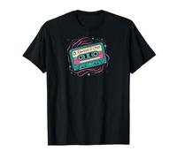 Retro Cassette Tape Rewind & Chill 80s 90s Music T-Shirt