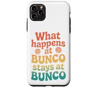 Rétro : ce Qui se Passe chez Bunco Reste chez Bunco Coque pour iPhone 11 Pro Max