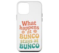 Rétro : ce Qui se Passe chez Bunco Reste chez Bunco Coque pour iPhone 12 Mini