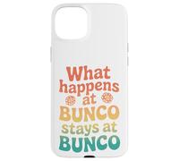 Rétro : ce Qui se Passe chez Bunco Reste chez Bunco Coque pour iPhone 15 Plus