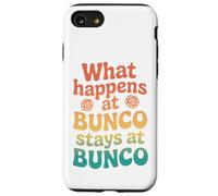 Rétro : ce Qui se Passe chez Bunco Reste chez Bunco Coque pour iPhone SE (2020) / 7/8