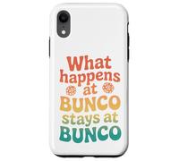 Rétro : ce Qui se Passe chez Bunco Reste chez Bunco Coque pour iPhone XR