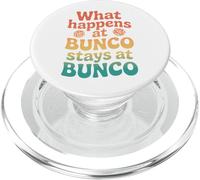 Rétro : ce Qui se Passe chez Bunco Reste chez Bunco PopSockets PopGrip pour MagSafe