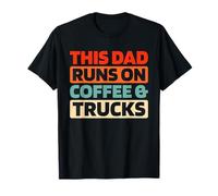 Retro Chauffeur De Camion Café Vintage Conducteur De Camion T-Shirt