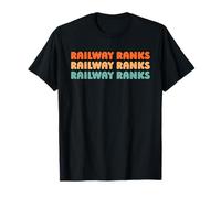 Retro Cheminot Équipe - Train Ferroviaire Vintage Cheminot T-Shirt