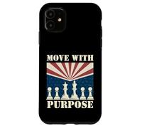 Retro Chess Art for Men Women Kids Chess Player Chess Lover Coque pour iPhone 11