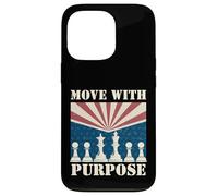 Retro Chess Art for Men Women Kids Chess Player Chess Lover Coque pour iPhone 13 Pro