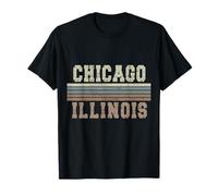 Rétro Chicago Illinois T-Shirt
