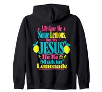 Rétro Christian Faith Citrons et Jésus Limonade Humour Sweat à Capuche