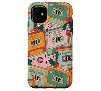 Retro Christmas Tapes Mixtapes Radio Music Lover 80s Coque pour iPhone 11