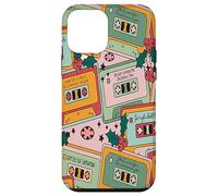 Retro Christmas Tapes Mixtapes Radio Music Lover 80s Coque pour iPhone 12 Mini