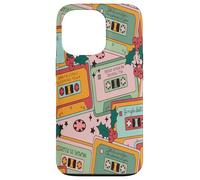 Retro Christmas Tapes Mixtapes Radio Music Lover 80s Coque pour iPhone 13 Pro