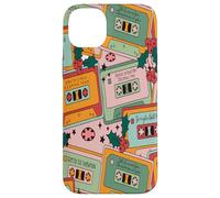 Retro Christmas Tapes Mixtapes Radio Music Lover 80s Coque pour iPhone 14 Plus