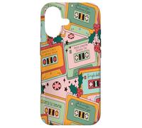 Retro Christmas Tapes Mixtapes Radio Music Lover 80s Coque pour iPhone 17