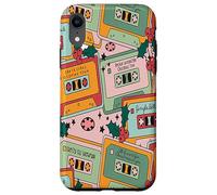 Retro Christmas Tapes Mixtapes Radio Music Lover 80s Coque pour iPhone XR