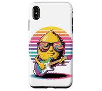 Rétro Citron Guitariste Citrons Guitare Coque pour iPhone XS Max