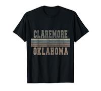 Rétro Claremore Oklahoma T-Shirt