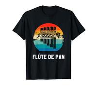 Retro Classic Vintage Flûte De Pan Instrument Flûtiste T-Shirt