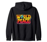 Retro Classic World Peace Global Citizen Activist Unity Sweat à Capuche