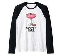 Retro Clover Club Amateurs de cocktails Manche Raglan