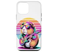 Rétro Cochon d’Inde Guitariste Guitare Coque pour iPhone 12 Mini