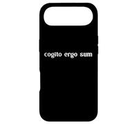 Retro Cogito Ergo Sum Metaphysique Humanisme Ethique Hommes Femmes Coque pour iPhone Air