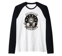 Rétro-Colère Style Astrologique Mystique Weirdcore Manche Raglan