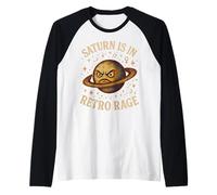 Rétro-Colère Style Astrologique Mystique Weirdcore Manche Raglan