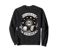 Rétro-Colère Style Astrologique Mystique Weirdcore Sweatshirt
