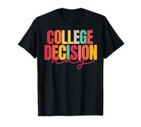 Retro College Decision Day College Reveal Party Acceptation T-Shirt