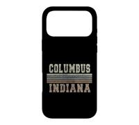 Rétro Columbus Indiana Coque pour iPhone 17 Pro Max