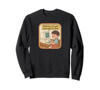 Retro Computer Kid - I've Got A Prompt for That Design Sweatshirt
