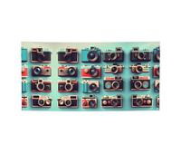 Rétro Cool Camera Collection Imprimer Party Decor,Best Banner Flags for Events,Innovative Designs for Birthday Party Supplies